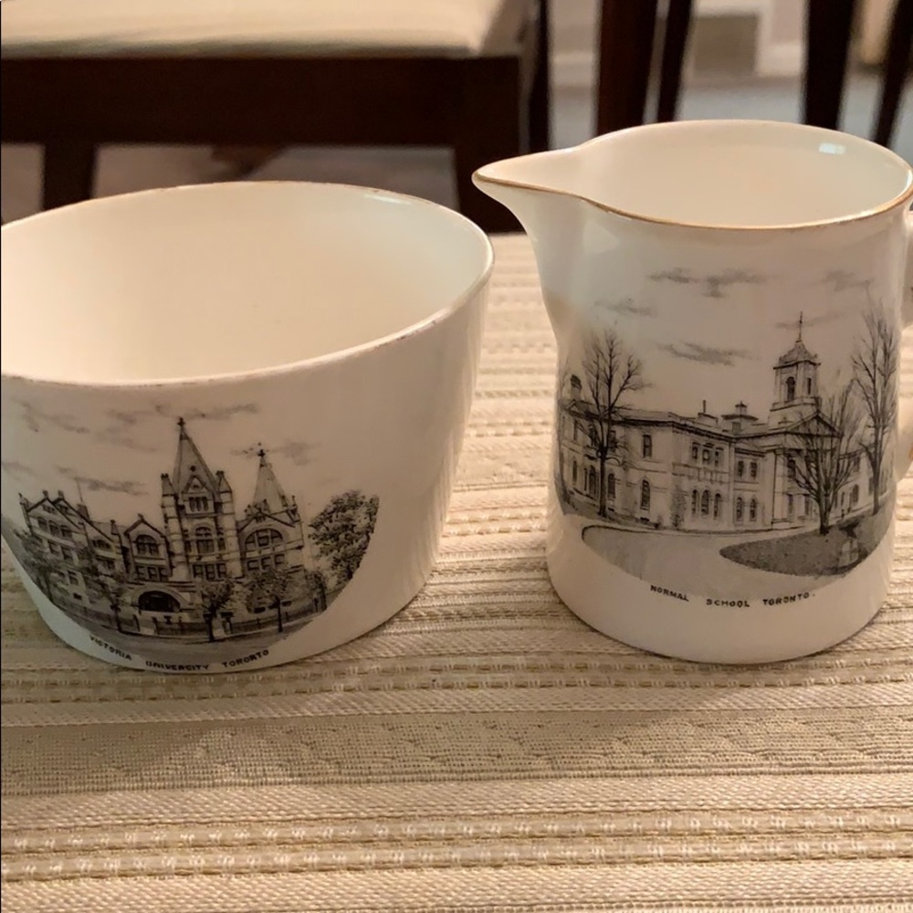 Cup and pitcher